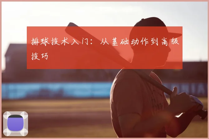 排球技术入门：从基础动作到高级技巧